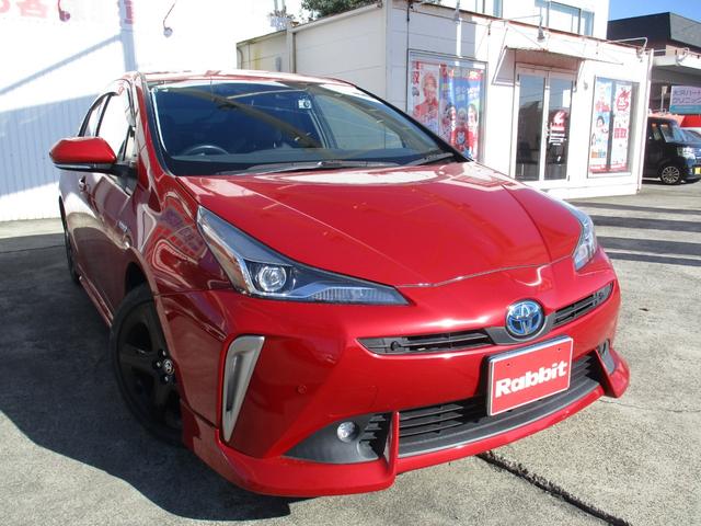 プリウス Sツーリングセレクション ワンオーナー・純正ナビ/TV/バックカメラ・レザーシート・純正エアロ・純正17インチアルミ・前後ソナー・前席シートヒーター・2カメラドラレコ・ETC・セーフティセンス・LEDヘッドライト(5枚目)