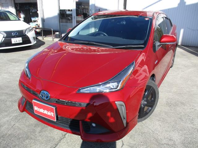 プリウス Sツーリングセレクション ワンオーナー・純正ナビ/TV/バックカメラ・レザーシート・純正エアロ・純正17インチアルミ・前後ソナー・前席シートヒーター・2カメラドラレコ・ETC・セーフティセンス・LEDヘッドライト(9枚目)