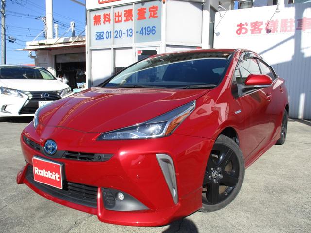 プリウス Sツーリングセレクション ワンオーナー・純正ナビ/TV/バックカメラ・レザーシート・純正エアロ・純正17インチアルミ・前後ソナー・前席シートヒーター・2カメラドラレコ・ETC・セーフティセンス・LEDヘッドライト(11枚目)