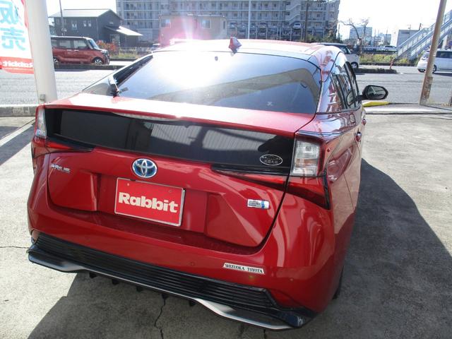 プリウス Sツーリングセレクション ワンオーナー・純正ナビ/TV/バックカメラ・レザーシート・純正エアロ・純正17インチアルミ・前後ソナー・前席シートヒーター・2カメラドラレコ・ETC・セーフティセンス・LEDヘッドライト(21枚目)