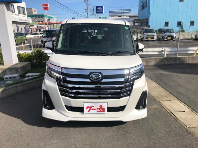 カスタムG 衝突被害軽減ブレーキ 両側電動スライドドア LEDヘッドライト 360度パノラマモニター シートヒーター ステアリングリモコン オートクルーズコントロール プッシュスタート フリーキー 登録済未使用車(3枚目)