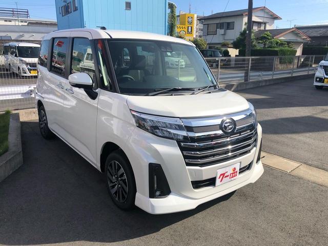 カスタムG 衝突被害軽減ブレーキ 両側電動スライドドア LEDヘッドライト 360度パノラマモニター シートヒーター ステアリングリモコン オートクルーズコントロール プッシュスタート フリーキー 登録済未使用車(4枚目)