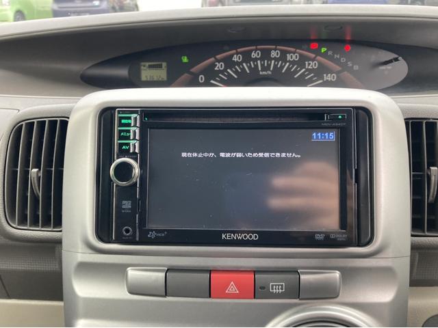 X バックカメラ 電動スライドドア TV ミュージックプレイヤー接続可 DVD再生 CD スマートキー アイドリングストップ 電動格納ミラー ベンチシート CVT 盗難防止システム 衝突安全ボディ ABS(8枚目)