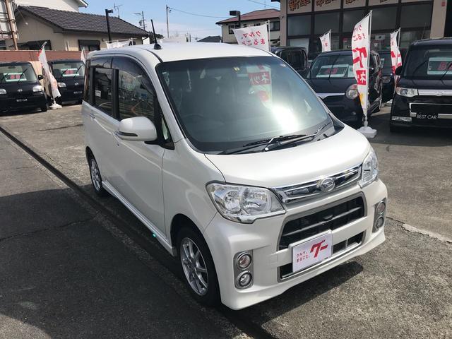 カスタムG 社外HDDナビ・フルセグTV スマートキー(3枚目)