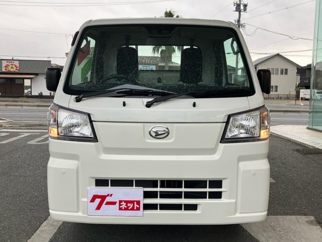 ハイゼットトラック 垂直式テールリフト　３方開　４ＷＤ　禁煙車　登録済未使用車　４ＷＤ　エアコンクーラー　パワステ　アイドリングストップ　衝突被害軽減ブレーキ　アクセル踏み間違い防止装置（2枚目）