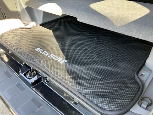 ハイラックスサーフ ＳＳＲ－Ｘリミテッド　４ＷＤ　Ｂｌｕｅｔｏｏｔｈ　フルセグＴＶ　　ナビ　キーレス　ドライブレコーダー　ドアバイザー　フロアマット　アルミホイール　ＥＴＣ　ワンオーナー（31枚目）