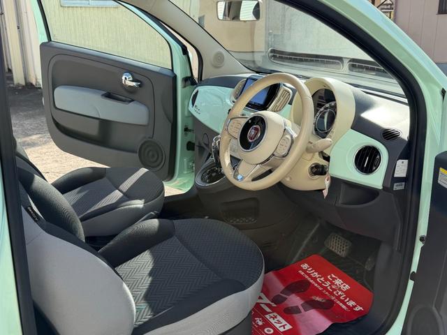 ５００ １．２　ポップ　後期型　地デジナビ　ＥＴＣ　ＬＥＤデイライト　Ｂｌｕｅｔｏｏｔｈ　リアフォグランプ　ＥＣＯモード　キーレス　ステアリングスイッチ　禁煙車　Ｔベルト・ウォーターＰ・対策サーモ交換付（10枚目）