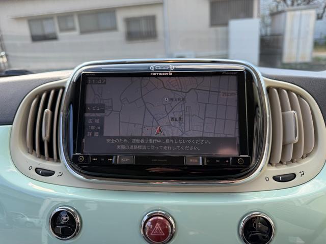 ５００ １．２　ポップ　後期型　地デジナビ　ＥＴＣ　ＬＥＤデイライト　Ｂｌｕｅｔｏｏｔｈ　リアフォグランプ　ＥＣＯモード　キーレス　ステアリングスイッチ　禁煙車　Ｔベルト・ウォーターＰ・対策サーモ交換付（23枚目）