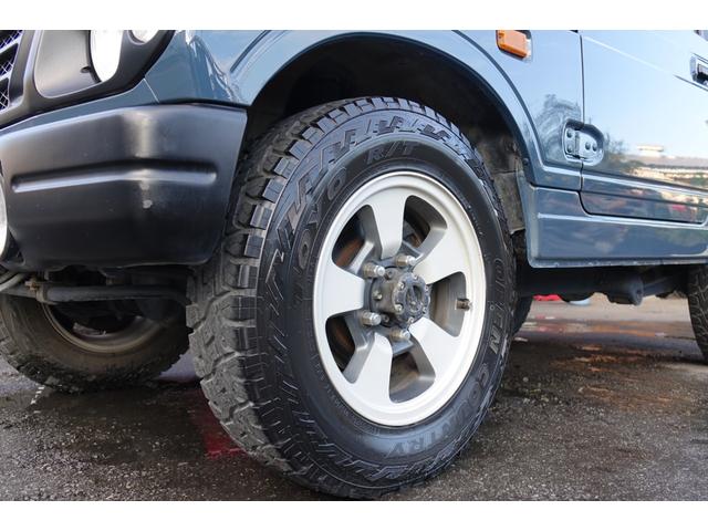 ジムニー 　リビルトエンジン載せ替え　フィアットジャイブブルーオールペン　ノーマルストックルック　オープンカントリーＲ／Ｔ（10枚目）