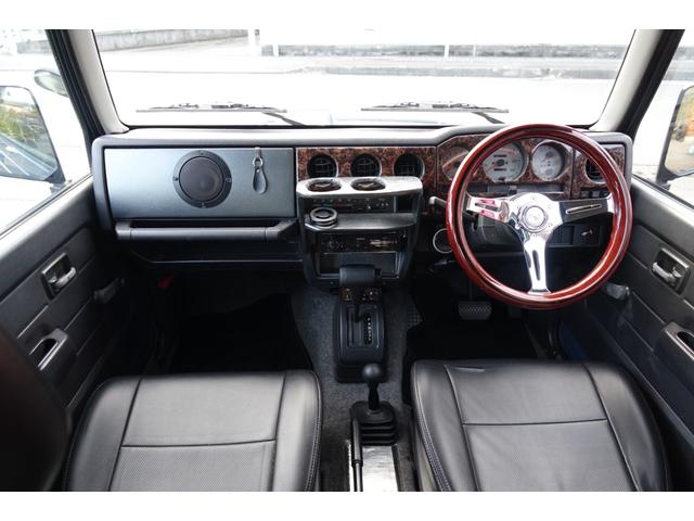 ジムニー 　リビルトエンジン載せ替え　フィアットジャイブブルーオールペン　ノーマルストックルック　オープンカントリーＲ／Ｔ（18枚目）