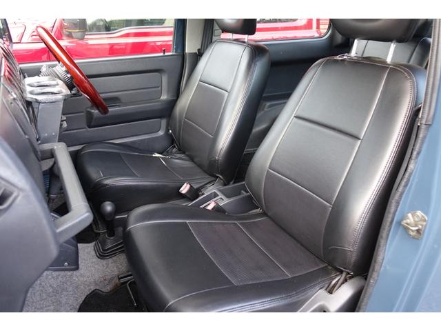 ジムニー 　リビルトエンジン載せ替え　フィアットジャイブブルーオールペン　ノーマルストックルック　オープンカントリーＲ／Ｔ（22枚目）