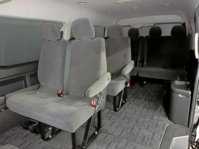 ハイエースワゴン GL ワンオーナー 衝突被害軽減システム 横滑り防止機能 ABS エアバッグ 盗難防止装置 バックカメラ 後席モニター ETC ドラレコ ミュージックプレイヤー接続可 CD スマートキー キーレス フル装備(32枚目)