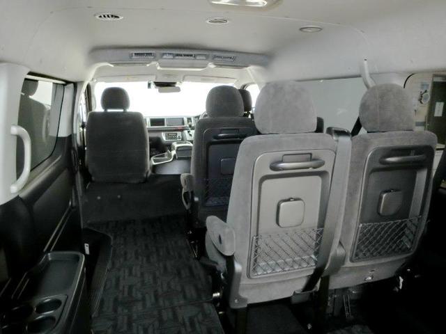 ハイエースワゴン GL ワンオーナー 衝突被害軽減システム 横滑り防止機能 ABS エアバッグ 盗難防止装置 バックカメラ 後席モニター ETC ドラレコ ミュージックプレイヤー接続可 CD スマートキー キーレス フル装備(38枚目)