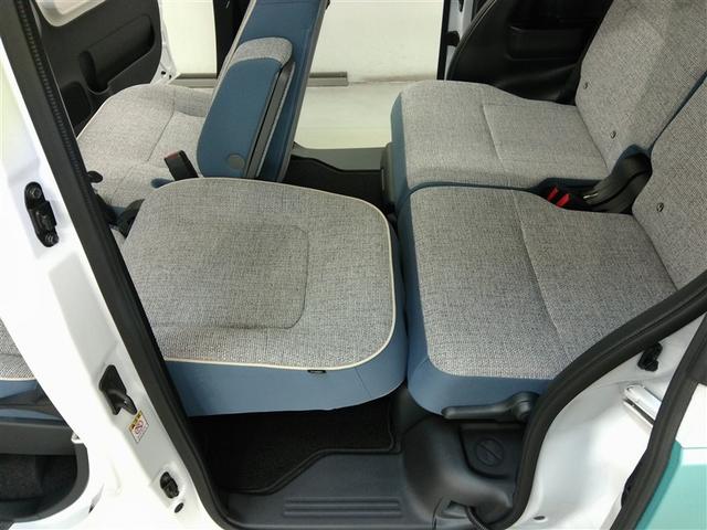 ムーヴキャンバス ストライプスＧ　安全装備　衝突被害軽減システム　横滑り防止機能　ＡＢＳ　エアバッグ　盗難防止装置　アイドリングストップ　バックカメラ　ミュージックプレイヤー接続可　ＣＤ　スマートキー　キーレス　フル装備　オートマ（16枚目）