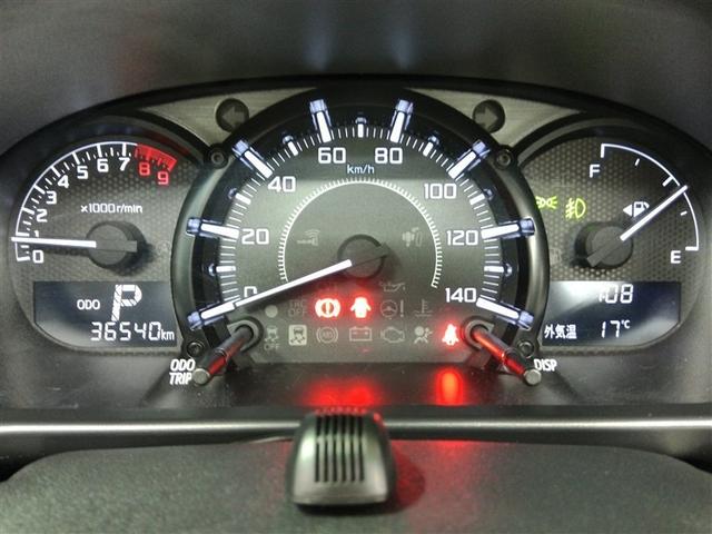 スポーティーなアナログメーターです。