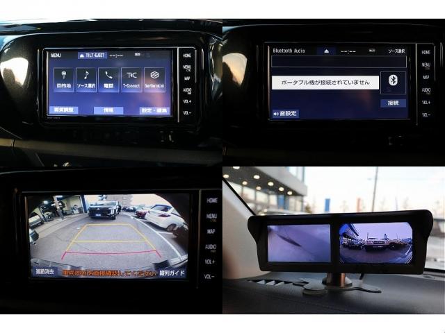 純正ナビがインストールされていますが、社外品のフローティングナビ等にも交換可能です。