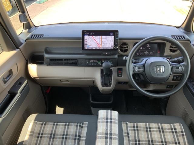 Ｎ－ＢＯＸジョイ ベースグレード　ＨＳＥＮＳＩＮＧ２ト－ン新車保証試乗車　サイドカーテンエアバック　Ｒカメラ　ＶＳＡ　フルセグＴＶ　ＬＥＤライト　盗難防止装置　前席シートヒーター　エアバッグ　両側電動ドア　キーレス　ベンチシート（8枚目）