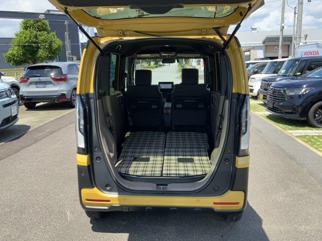 Ｎ－ＢＯＸジョイ ベースグレード　ＨＳＥＮＳＩＮＧ２ト－ン新車保証試乗車　サイドカーテンエアバック　Ｒカメラ　ＶＳＡ　フルセグＴＶ　ＬＥＤライト　盗難防止装置　前席シートヒーター　エアバッグ　両側電動ドア　キーレス　ベンチシート（18枚目）