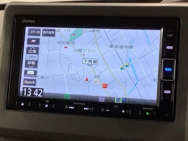 N-BOX Gホンダセンシング 最長5年保証ナビTVRカメラDVD 盗難防止システム Dレコ ETC付 フルフラットシート スマキー LED DVD再生機能 横滑り防止 パワーウィンドウ AAC 地デジTV ベンチシート クルコン(5枚目)