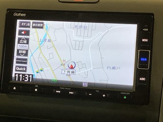 フリード Ｇ・ホンダセンシング　最長５年保証　ワンオ－ナ－　ナビＶＸＭ－２１４ＶＦｉ　ＴＶ　Ｒカメラ　ＣＤ録音　ＢＴオ－ディオ　ＤＶＤ　ＥＴＣ　両側電動ドア　ＶＳＡ　シ－トヒ－タ－　クルコン　スマ－トキ－　スペアキ－　盗難防止装置（6枚目）