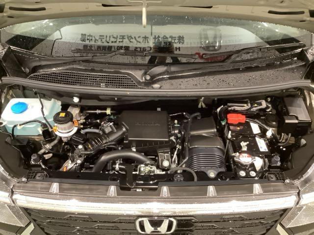 Ｎ－ＢＯＸカスタム ターボ　Ｈ　ＳＥＮＳＩＮＧ　新車保証　試乗車　ワンオ－ナ－　ナビＬＸＵ－２４２ＮＢｉ　ＴＶ　Ｒカメラ　ＣＤ録音　ＢＴオ－ディオ　ＤＶＤ　シ－トヒ－タ－　ＥＴＣ　ＬＥＤライト　両側電動ドア　ＶＳＡ　スマ－トキ－（44枚目）