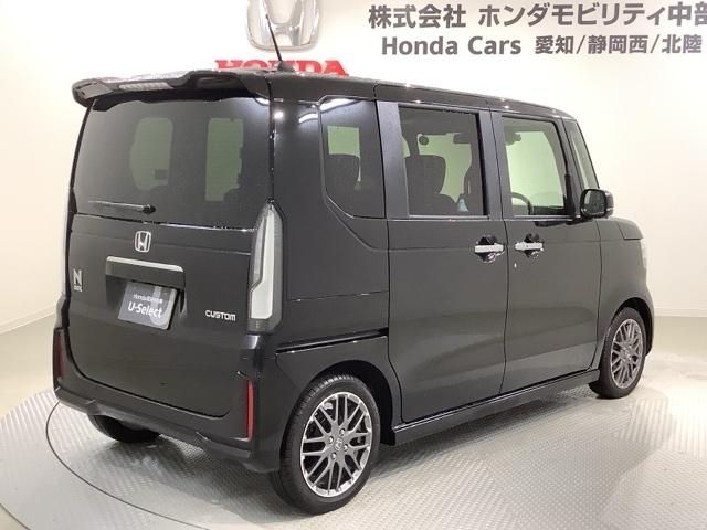 Ｎ－ＢＯＸカスタム ターボ　Ｈ　ＳＥＮＳＩＮＧ　新車保証　試乗車　ワンオ－ナ－　ナビＬＸＵ－２４２ＮＢｉ　ＴＶ　Ｒカメラ　ＣＤ録音　ＢＴオ－ディオ　ＤＶＤ　シ－トヒ－タ－　ＥＴＣ　ＬＥＤライト　両側電動ドア　ＶＳＡ　スマ－トキ－（50枚目）