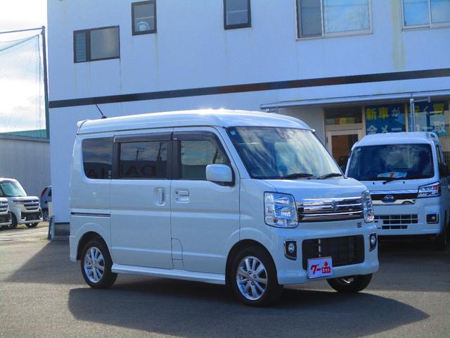 エブリイワゴン ＰＺターボ　左側パワースライドドア　社外ナビフルセグＴＶ　バックカメラ　ドライブレコーダー　純正アルミ（2枚目）