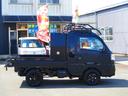 新車 ハイゼットジャンボSAIIIt 4WD オートマ 黒をベースにマットブラックのデカール ルーフにはルーフラック 左右ガルウィングの収納BOX 荷台をワイドに使えるゲート 車検対応タイヤアルミ