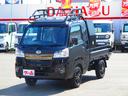 新車 ハイゼットジャンボSAIIIt 4WD オートマ 黒をベースにマットブラックのデカール ルーフにはルーフラック 左右ガルウィングの収納BOX 荷台をワイドに使えるゲート 車検対応タイヤアルミ