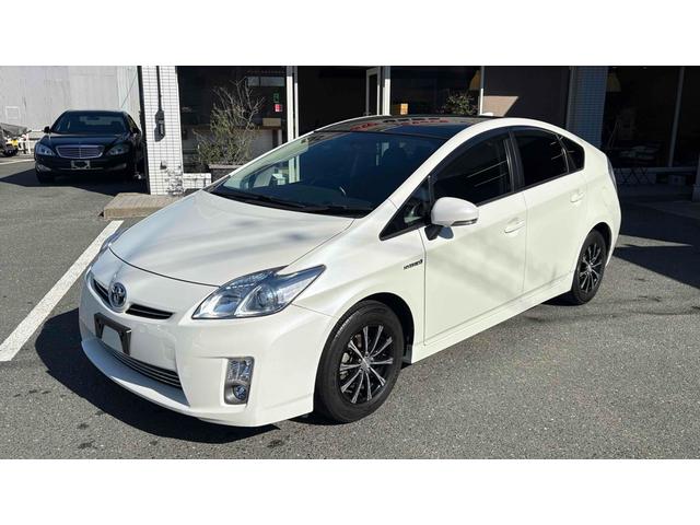 プリウス G サンルーフ/HDDナビ/バックカメラ/バックフォグ/ETC/オートクルーズコントロール/TV/CD/DVD再生/アルミホイール/スマートキー/電動格納ミラー/USB ミュージックプレイヤー接続可(2枚目)