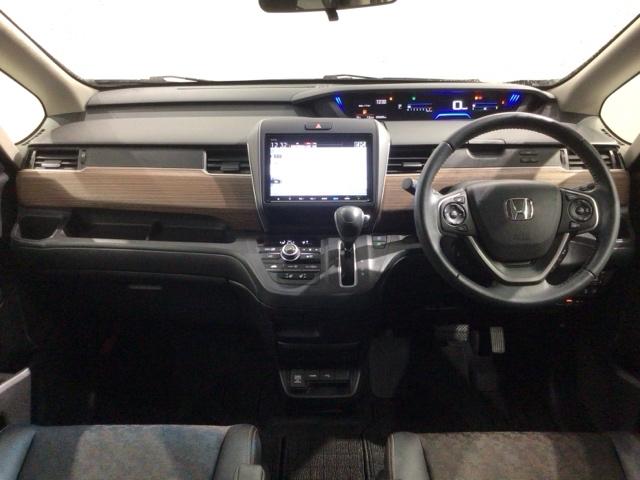 フリード+ クロスター・ホンダセンシング 最長5年保証 ワンオ-ナ- ナビVXM-207VFNi TV Rカメラ CD録音 BTオ-ディオ DVD ドラレコ ETC LEDライト 両側電動ドア VSA シ-トヒ-タ- クルコン アルミ AAC(9枚目)