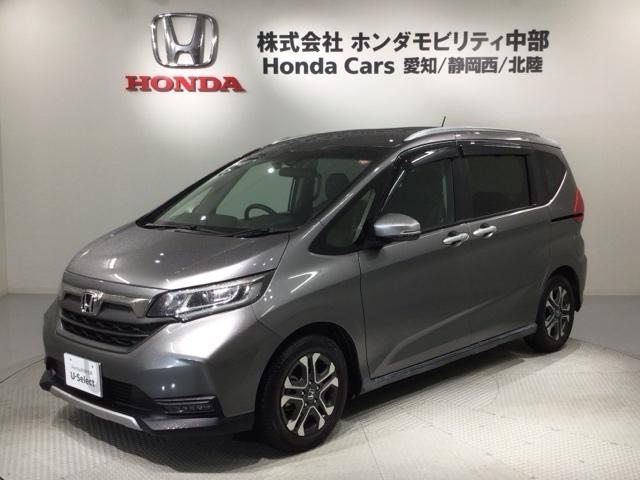 フリード+ クロスター・ホンダセンシング 最長5年保証 ワンオ-ナ- ナビVXM-207VFNi TV Rカメラ CD録音 BTオ-ディオ DVD ドラレコ ETC LEDライト 両側電動ドア VSA シ-トヒ-タ- クルコン アルミ AAC(46枚目)