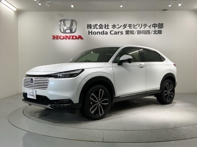 ヴェゼル e:HEVZ H SENSING新車保証 試乗車 ワンオ-ナ- 純正ナビTV Rカメラ BTオ-ディオ ETC LEDライト VSAシ-トヒ-タ- クルコン アルミ スマ-トキ- スペアキ-盗難防止装置 整備記録簿(46枚目)