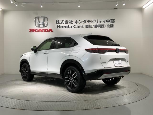 ヴェゼル e:HEVZ H SENSING新車保証 試乗車 ワンオ-ナ- 純正ナビTV Rカメラ BTオ-ディオ ETC LEDライト VSAシ-トヒ-タ- クルコン アルミ スマ-トキ- スペアキ-盗難防止装置 整備記録簿(48枚目)