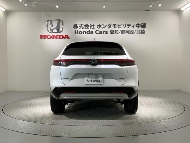 ヴェゼル e:HEVZ H SENSING新車保証 試乗車 ワンオ-ナ- 純正ナビTV Rカメラ BTオ-ディオ ETC LEDライト VSAシ-トヒ-タ- クルコン アルミ スマ-トキ- スペアキ-盗難防止装置 整備記録簿(49枚目)