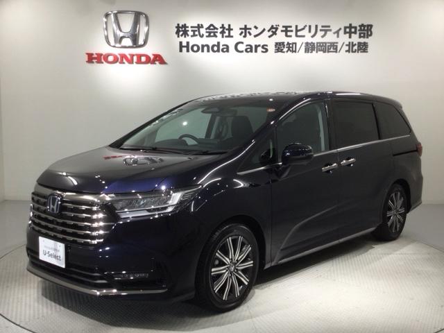 オデッセイハイブリッド ｅ：ＨＥＶアブソルート　ＨＳＥＮＳＩＮＧ　新車保証　試乗車　ワンオ－ナ－　ナビＬＸＭ－２４７ＶＦＬＩ　ＴＶ　Ｒカメラ　マルチビュ－　ＣＤ録音　ＢＴオーディオ　ＤＶＤ　Ｒモニタ－　ＥＴＣ　ＬＥＤライト　フォグライト　ＶＳＡ（40枚目）