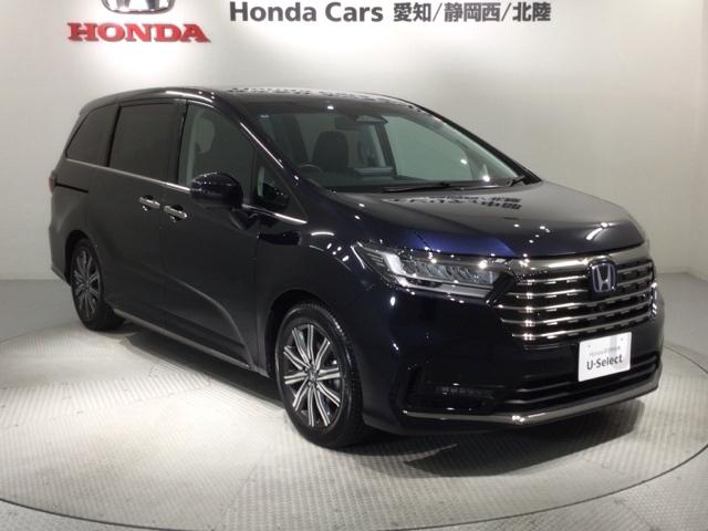オデッセイハイブリッド ｅ：ＨＥＶアブソルート　ＨＳＥＮＳＩＮＧ　新車保証　試乗車　ワンオ－ナ－　ナビＬＸＭ－２４７ＶＦＬＩ　ＴＶ　Ｒカメラ　マルチビュ－　ＣＤ録音　ＢＴオーディオ　ＤＶＤ　Ｒモニタ－　ＥＴＣ　ＬＥＤライト　フォグライト　ＶＳＡ（46枚目）