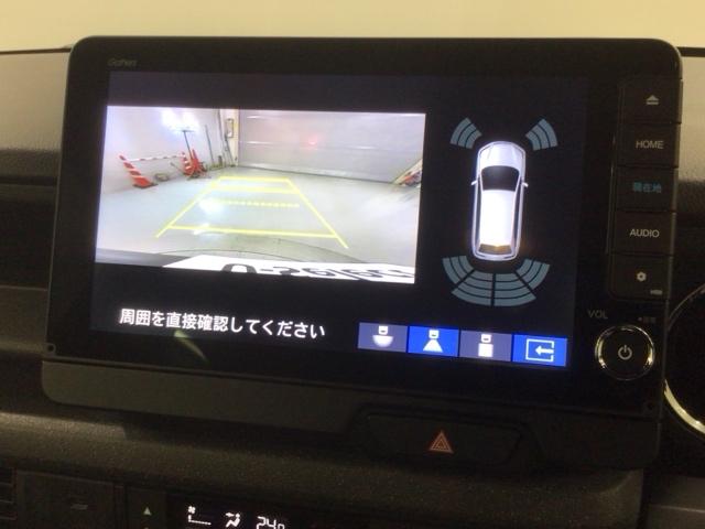 Ｎ－ＢＯＸカスタム ターボ　Ｈ　ＳＥＮＳＩＮＧ　新車保証　試乗車　ワンオーナー　ナビＬＸＵ－２４２ＮＢＩ　ＴＶ　Ｒカメラ　ＣＤ録音　ＢＴオ－ディオ　ＤＶＤ　シートヒーター　ＥＴＣ　ＬＥＤライト　ＶＳＡ　両側電動ドア　クルコン（7枚目）