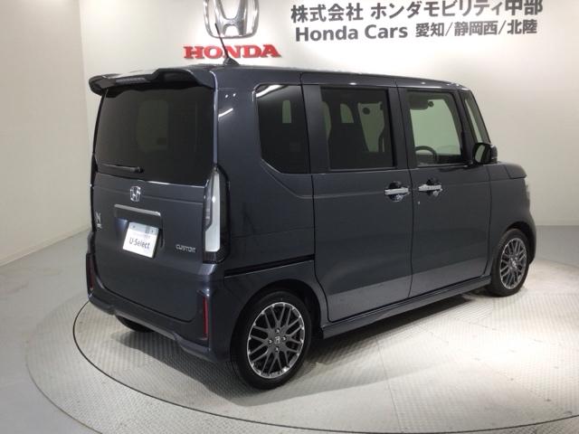 Ｎ－ＢＯＸカスタム ターボ　Ｈ　ＳＥＮＳＩＮＧ　新車保証　試乗車　ワンオーナー　ナビＬＸＵ－２４２ＮＢＩ　ＴＶ　Ｒカメラ　ＣＤ録音　ＢＴオ－ディオ　ＤＶＤ　シートヒーター　ＥＴＣ　ＬＥＤライト　ＶＳＡ　両側電動ドア　クルコン（50枚目）