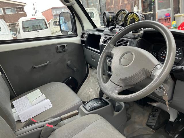 クリッパートラック ＳＤ　パートタイム４ＷＤ　三方開　オートマ　ＣＤ　ＥＴＣ　エアコン／パワステ無し（12枚目）