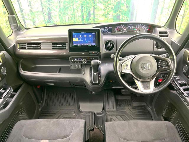 Ｎ－ＢＯＸカスタム Ｇ・ＥＸ　ＳＤナビ　バックモニター　両側パワスラ　ホンダセンシング　レーダークルーズ　プライベートモニター　ドラレコ　ＥＴＣ　オートエアコン　シーケンシャルターンランプ　オートライト　スマートキー　フォグ（2枚目）