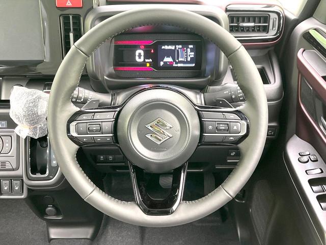 スペーシアカスタム ハイブリッドXSターボ 届出済未使用車 セーフティサポート レーダークルーズ ヘッドアップディスプレイ 両側パワスラ シートヒーター オートエアコン サーキュレーター LEDヘッド オートライト パドルシフト スマートキー(11枚目)