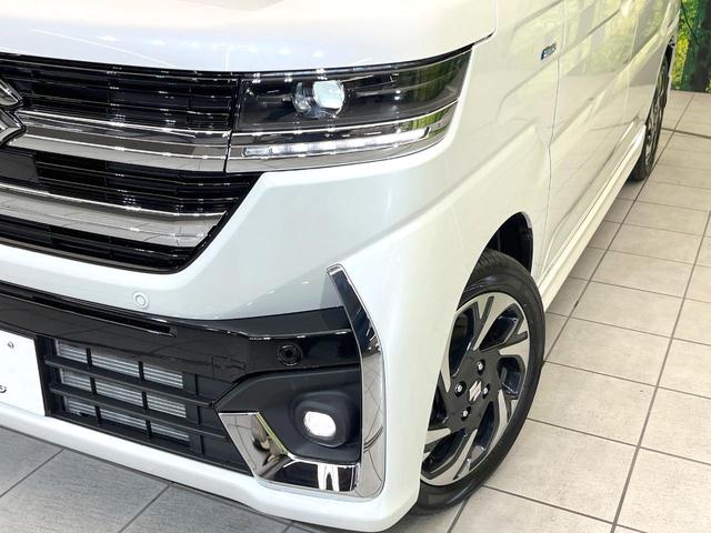 スペーシアカスタム ハイブリッドXSターボ 届出済未使用車 セーフティサポート レーダークルーズ ヘッドアップディスプレイ 両側パワスラ シートヒーター オートエアコン サーキュレーター LEDヘッド オートライト パドルシフト スマートキー(12枚目)