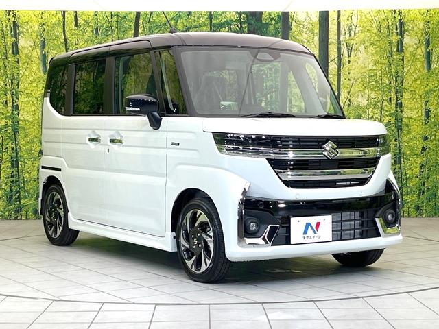 スペーシアカスタム ハイブリッドXSターボ 届出済未使用車 セーフティサポート レーダークルーズ ヘッドアップディスプレイ 両側パワスラ シートヒーター オートエアコン サーキュレーター LEDヘッド オートライト パドルシフト スマートキー(16枚目)