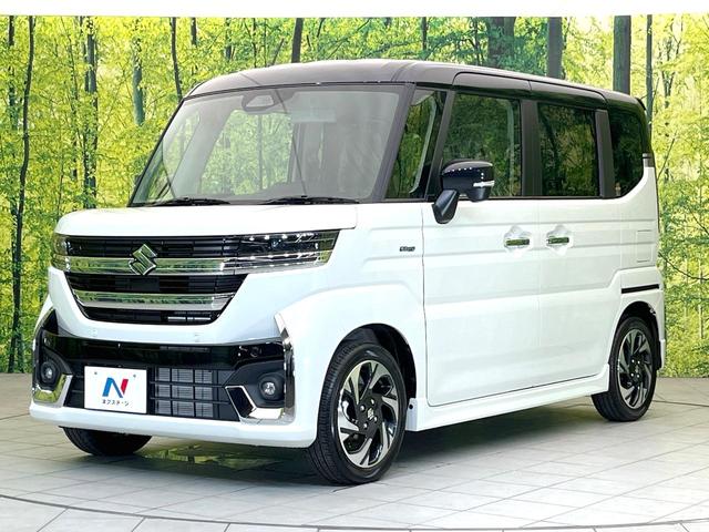 スペーシアカスタム ハイブリッドXSターボ 届出済未使用車 セーフティサポート レーダークルーズ ヘッドアップディスプレイ 両側パワスラ シートヒーター オートエアコン サーキュレーター LEDヘッド オートライト パドルシフト スマートキー(60枚目)