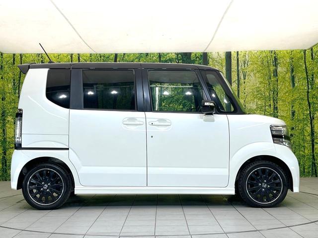 Ｎ－ＢＯＸカスタム ２トーンカラースタイル　Ｇ・ターボＡパッケージ　禁煙車　純正ディスプレイオーディオ　シティブレーキ　バックモニター　ブラックルーフ　両側パワスラ　クルコン　スマートキー　パドルシフト　オートエアコン　ＨＩＤヘッド　オートライト　シートリフター（55枚目）