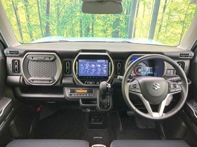 ハスラー ＪスタイルＩＩターボ　禁煙車　メーカー９型ナビ　全方位モニター　セーフティサポート　レーダークルーズ　シートヒーター　ＬＥＤヘッド　オートライト　オートエアコン　スマートキー　パドルシフト　アイドリングストップ（2枚目）