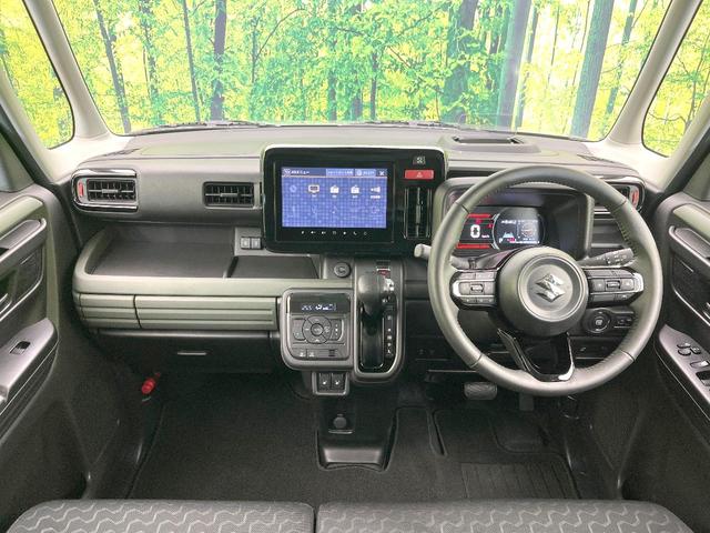 スペーシアギア ハイブリッドXZ 純正9型ナビ 全方位モニター セーフティサポート 両側電動スライドドア ヘッドアップディスプレイ ステアリングヒーター シートヒーター スマートキー LEDヘッドライト LEDフォグライト(2枚目)