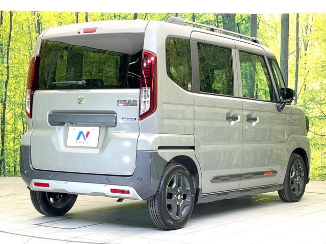 スペーシアギア ハイブリッドXZ 純正9型ナビ 全方位モニター セーフティサポート 両側電動スライドドア ヘッドアップディスプレイ ステアリングヒーター シートヒーター スマートキー LEDヘッドライト LEDフォグライト(17枚目)