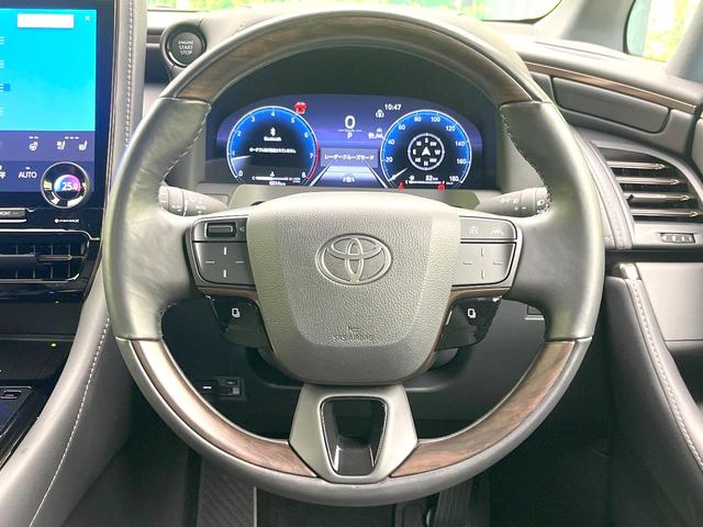 アルファード Z 禁煙車 ムーンルーフ 14型ナビ付DA パノラミックビューモニター フリップダウン デジタルミラー シートベンチレーション BSM セーフティセンス 両側電動スライドドア レーダークルーズ(12枚目)